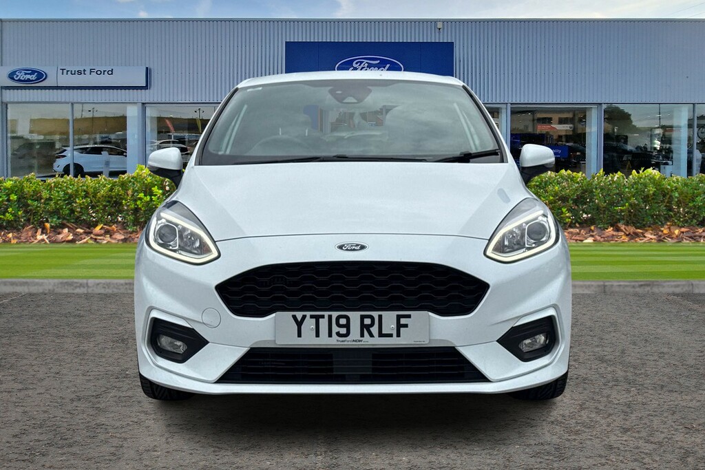 Ford Fiesta 1.0T Ecoboost St-line Hatchback- With Upgraded All YT19RLF White #6