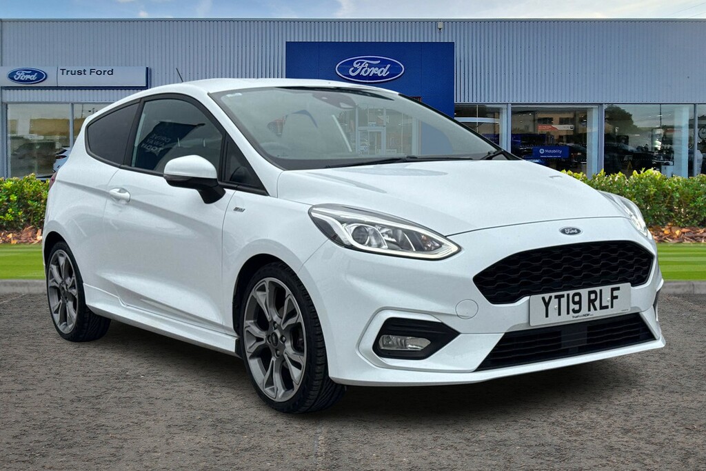 Ford Fiesta 1.0T Ecoboost St-line Hatchback- With Upgraded All White
