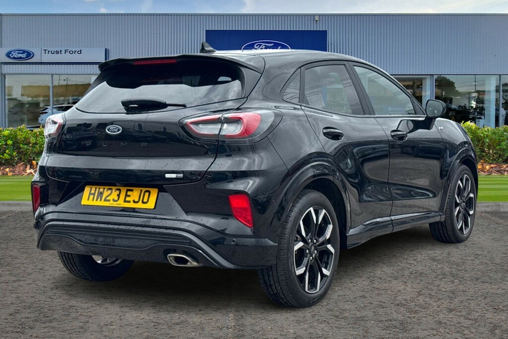 Ford Puma 1.0 Ecoboost Hybrid Mhev 155 St-line X 5Dr- With S HW23EJO Black #4