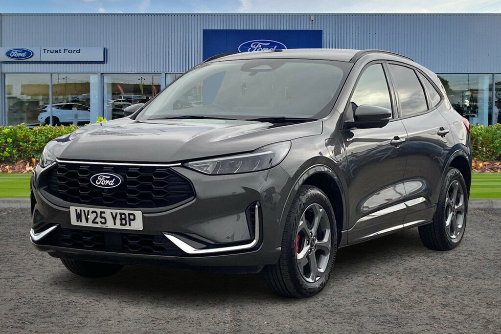 Ford Kuga 2.5 Duratec 14.4Kwh St-line Suv 5Dr- With Drivers WV25YBP Grey #5