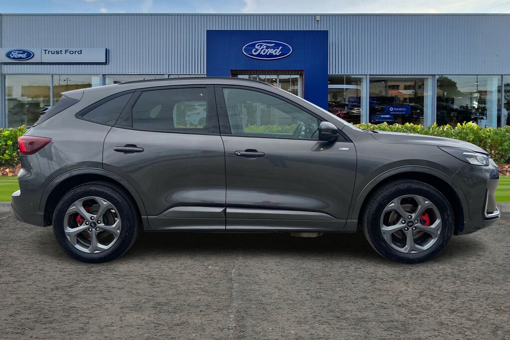 Ford Kuga 2.5 Duratec 14.4Kwh St-line Suv 5Dr- With Drivers WV25YBP Grey #3