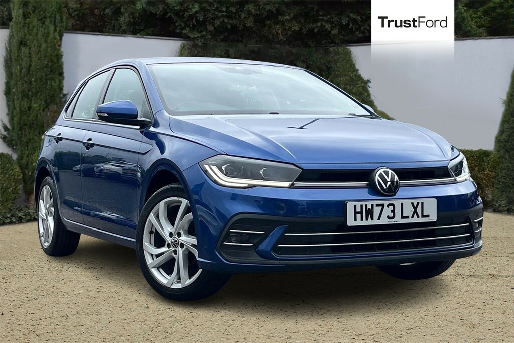 Volkswagen Polo 1.0 Tsi Style Hatchback Euro 6 Blue