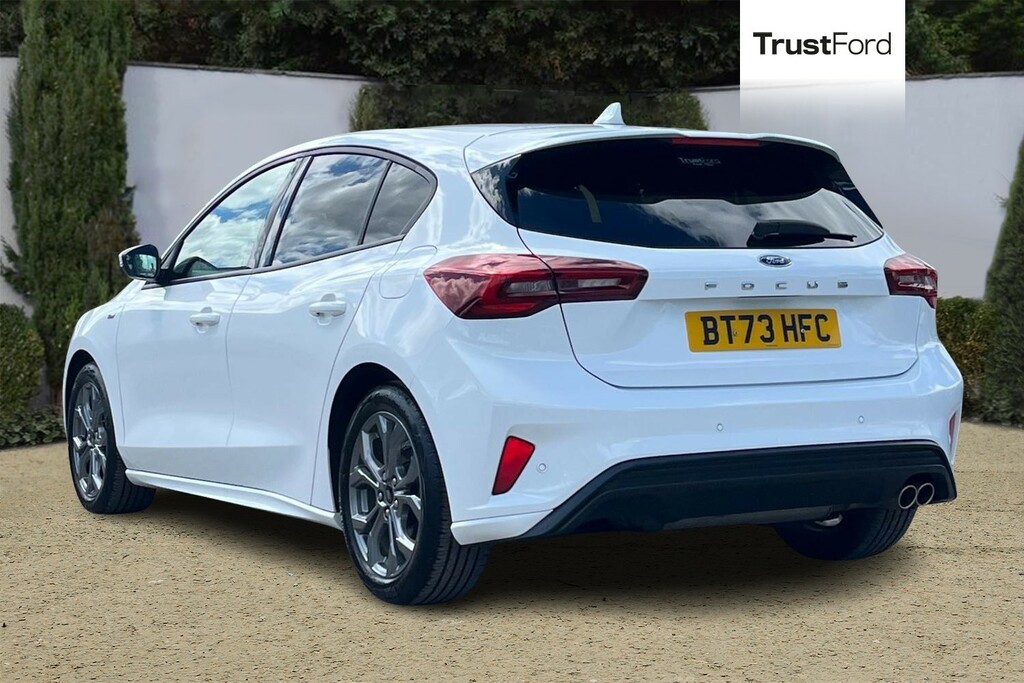 Ford Focus 1.0 Ecoboost St-line BT73HFC White #2