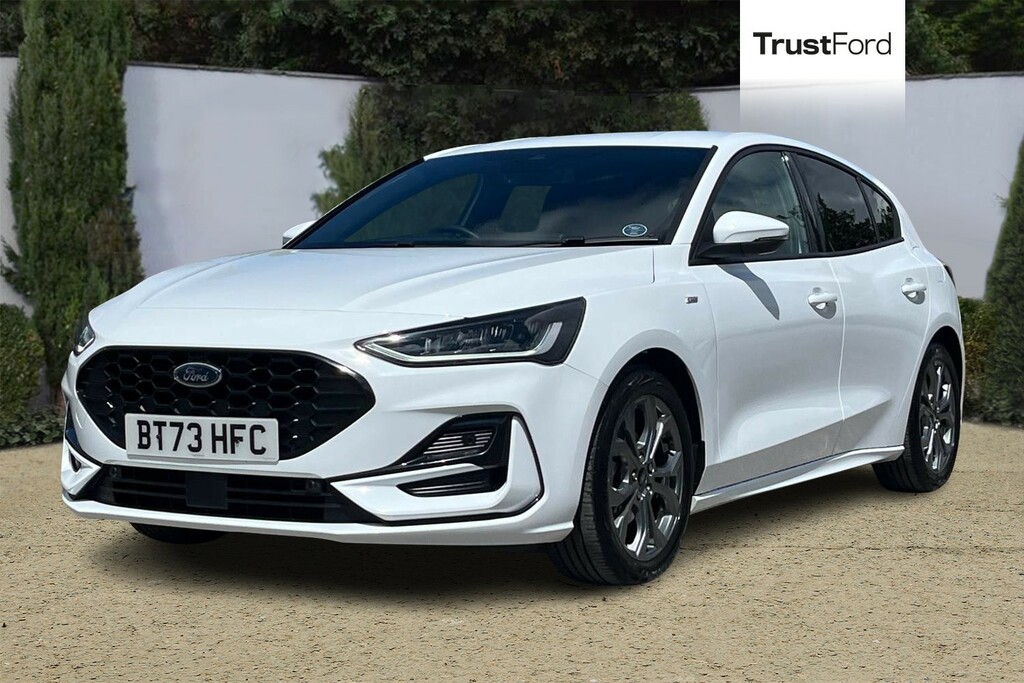 Ford Focus 1.0 Ecoboost St-line BT73HFC White #5