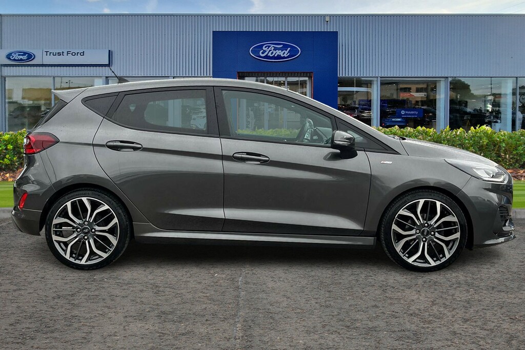 Ford Fiesta 1.0 Ecoboost Hybrid Mhev 125 St-line X PY73DHN Grey #3