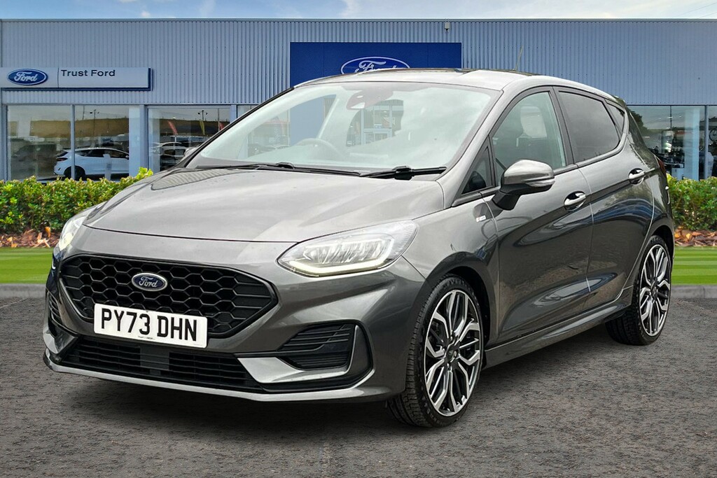 Ford Fiesta 1.0 Ecoboost Hybrid Mhev 125 St-line X PY73DHN Grey #5