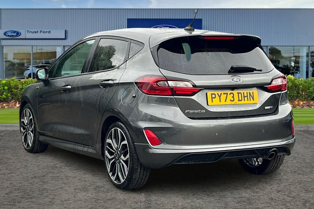 Ford Fiesta 1.0 Ecoboost Hybrid Mhev 125 St-line X PY73DHN Grey #2