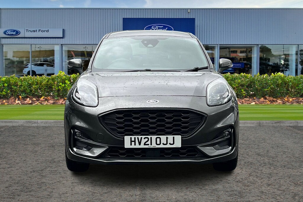 Ford Puma 1.0 Ecoboost Hybrid Mhev St-line HV21OJJ Grey #6
