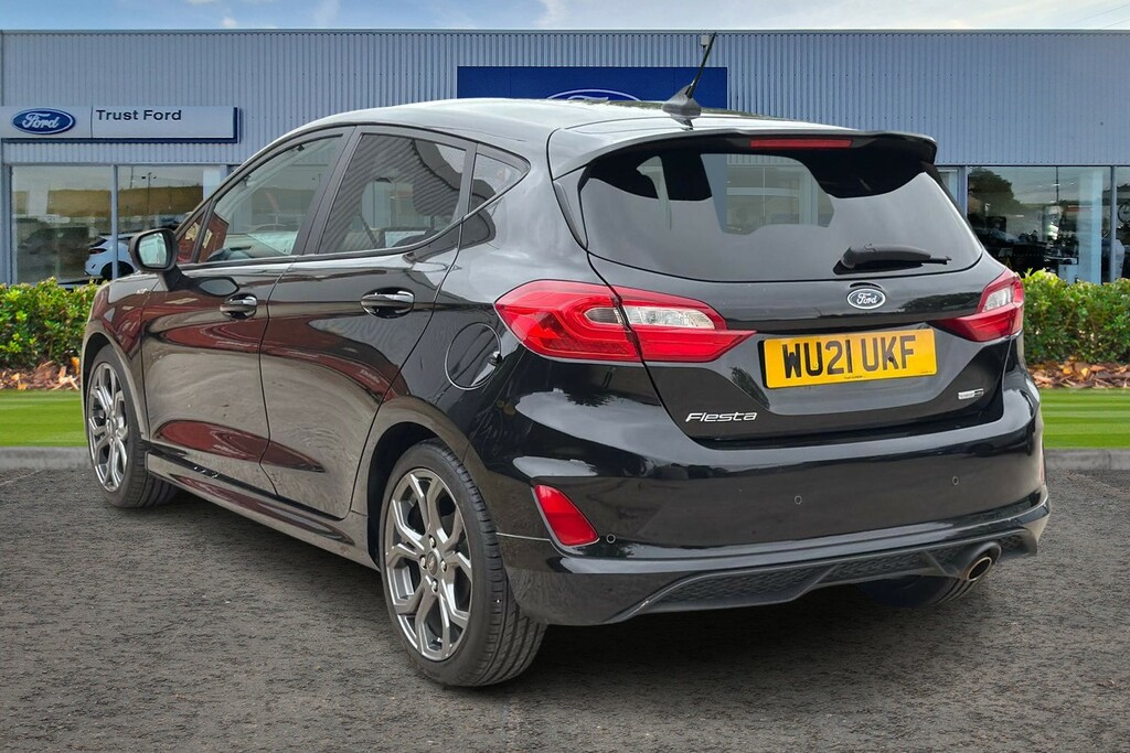 Ford Fiesta 1.0T Ecoboost Mhev St-line Edition Hatchback P WU21UKF Black #2