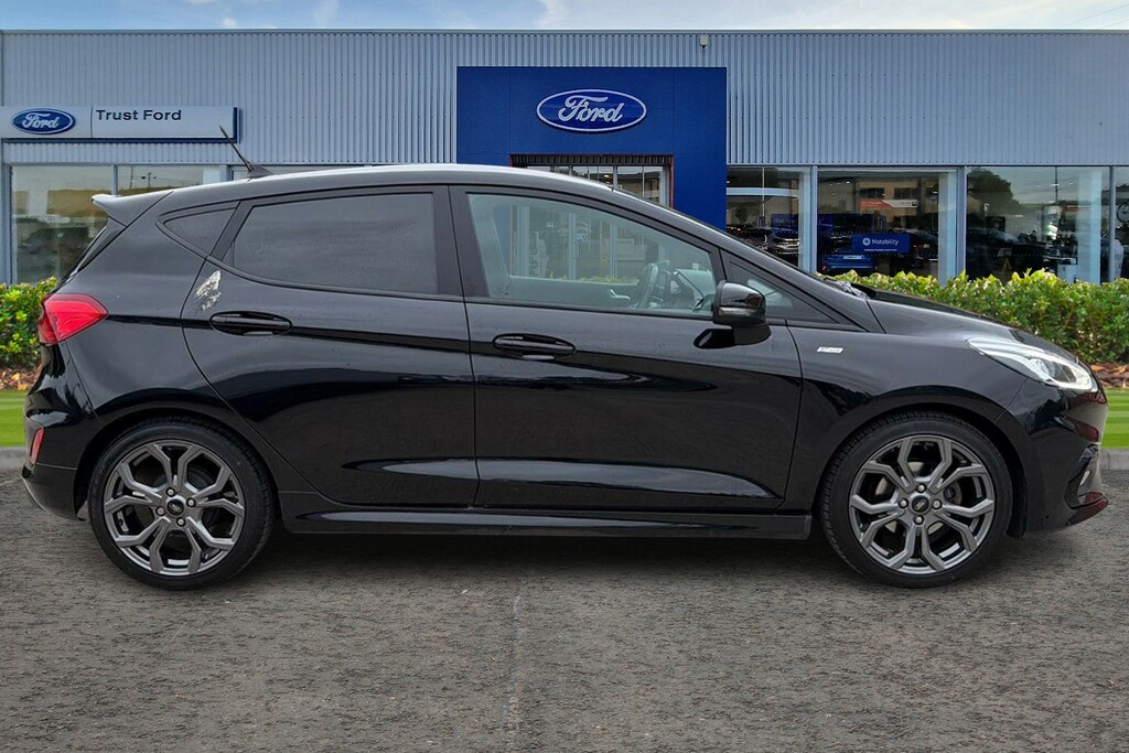 Ford Fiesta 1.0T Ecoboost Mhev St-line Edition Hatchback P WU21UKF Black #3