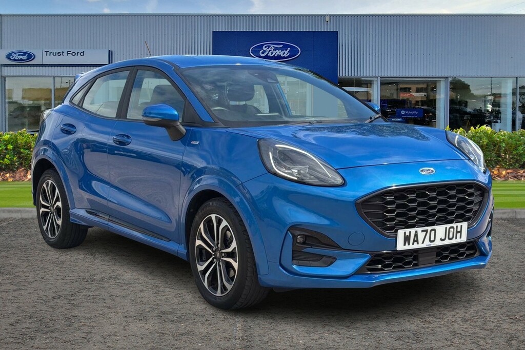 Ford Puma 1.0T Ecoboost Mhev St-line Suv E Blue