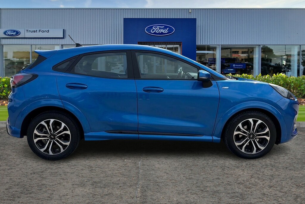 Ford Puma 1.0T Ecoboost Mhev St-line Suv E WA70JOH Blue #3