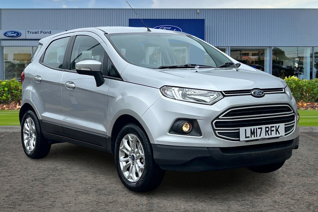 Ford Ecosport 1.0T Ecoboost Zetec Suv 2Wd Euro Silver