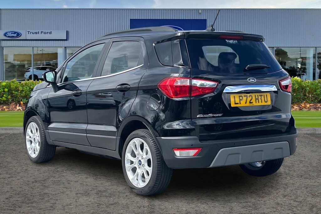 Ford Ecosport 1.0T Ecoboost Gpf Titanium Suv E LP72HTU Black #2