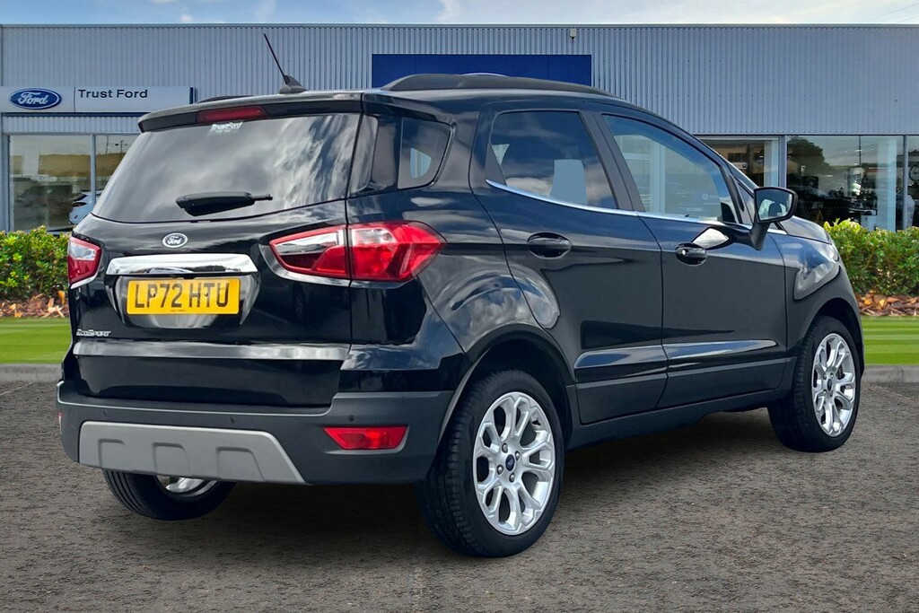 Ford Ecosport 1.0T Ecoboost Gpf Titanium Suv E LP72HTU Black #4