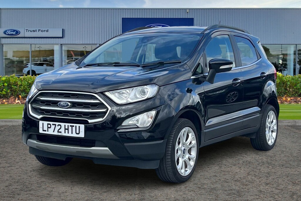 Ford Ecosport 1.0T Ecoboost Gpf Titanium Suv E LP72HTU Black #5