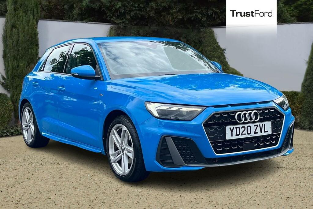 Audi A1 1.0 Tfsi 30 S Line Sportback S Tronic E Blue