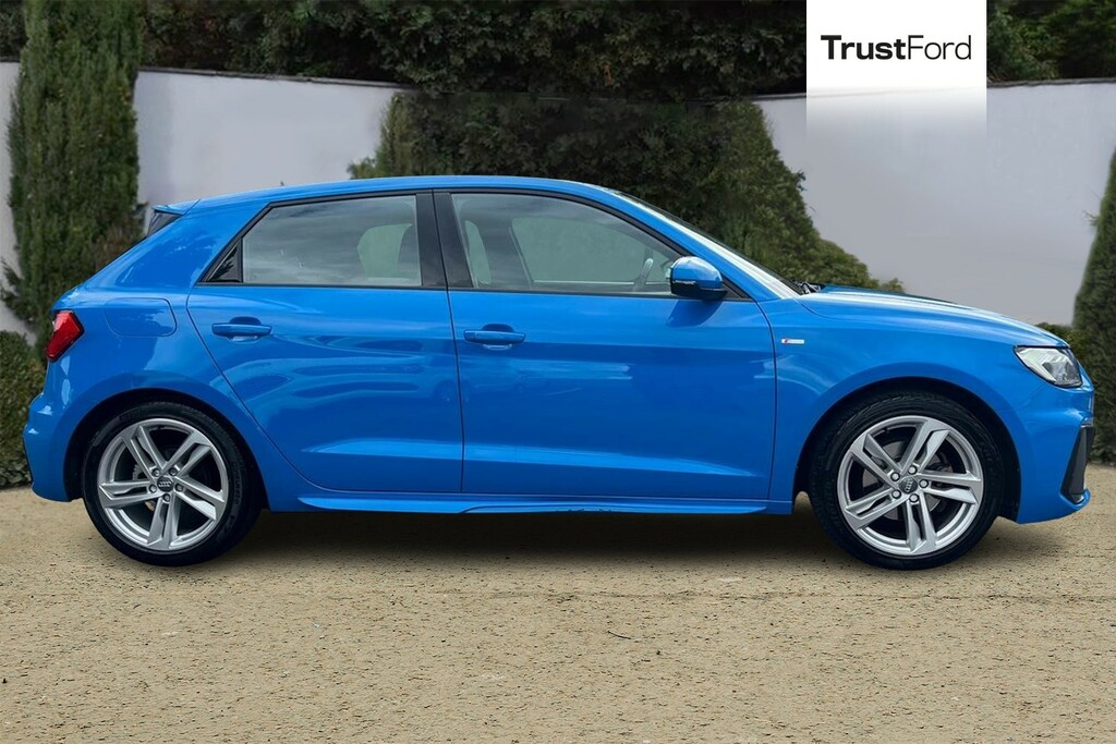 Audi A1 1.0 Tfsi 30 S Line Sportback S Tronic E YD20ZVL Blue #3