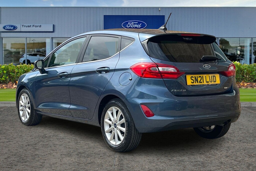 Ford Fiesta 1.0 Ecoboost Hybrid Mhev 125 Titanium Blue #2
