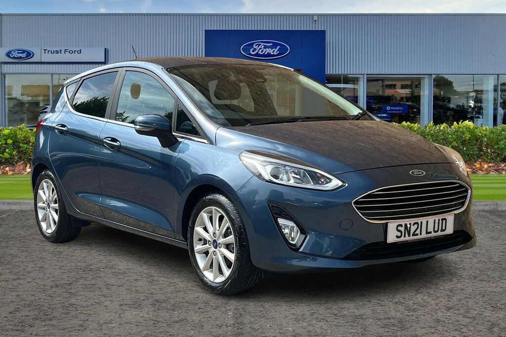 Ford Fiesta 1.0 Ecoboost Hybrid Mhev 125 Titanium Blue