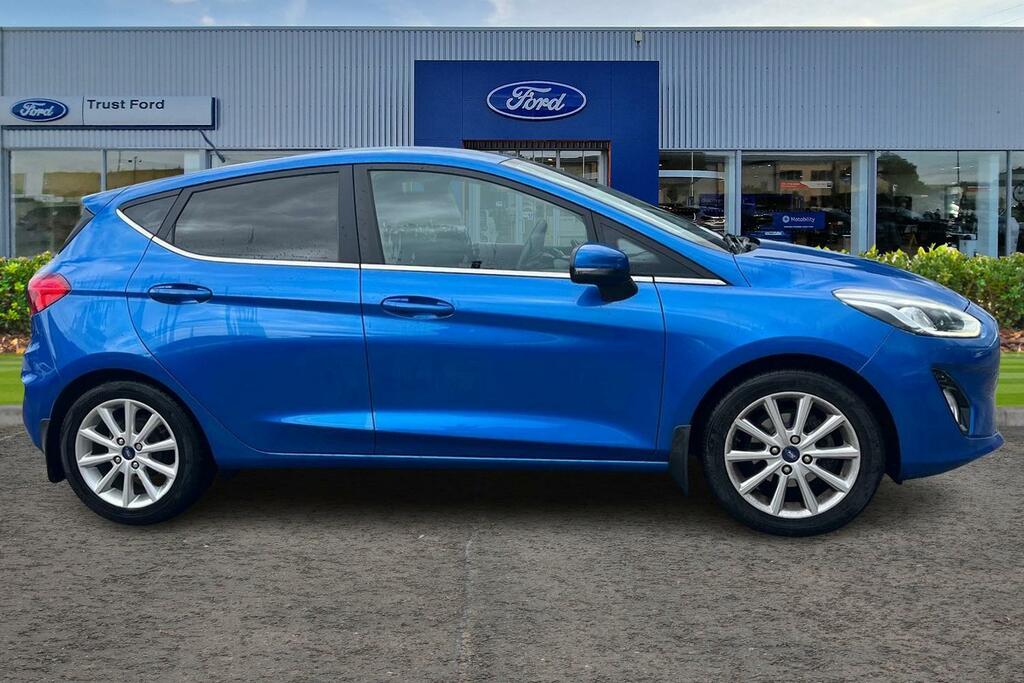 Ford Fiesta 1.0T Ecoboost Titanium Hatchback XHZ5015 Blue #3