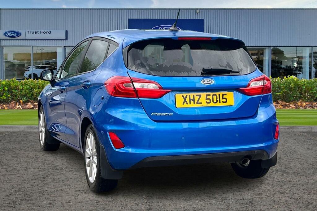 Ford Fiesta 1.0T Ecoboost Titanium Hatchback XHZ5015 Blue #2