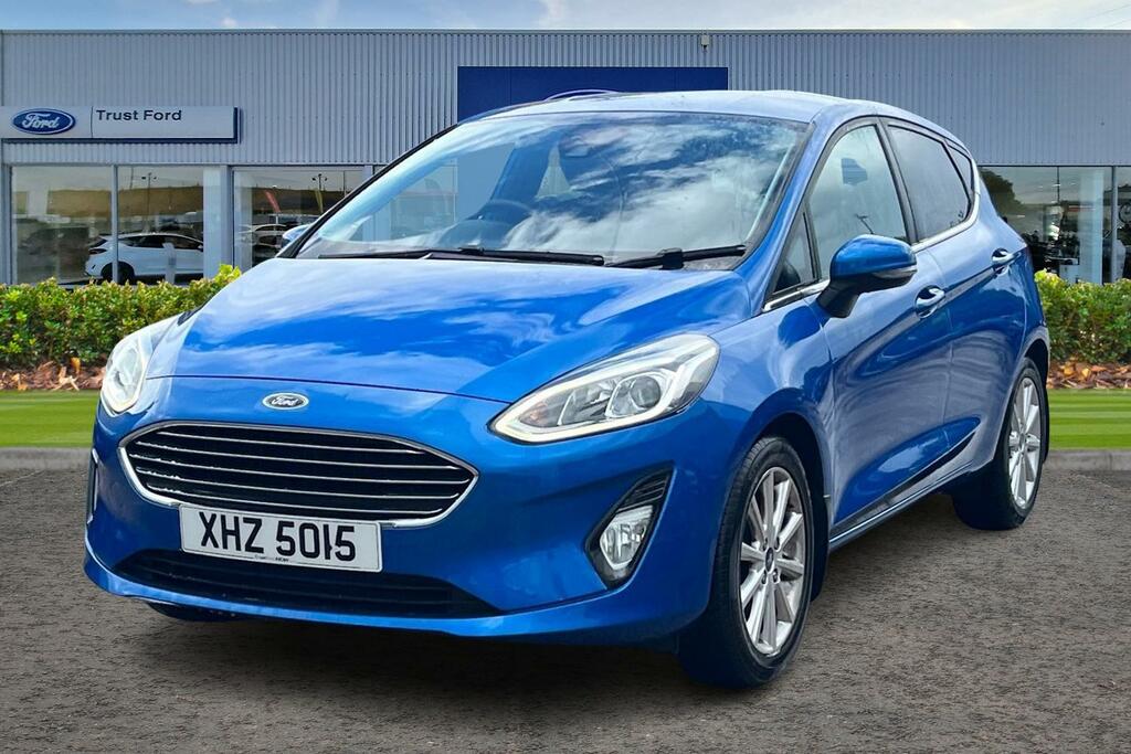 Ford Fiesta 1.0T Ecoboost Titanium Hatchback XHZ5015 Blue #5
