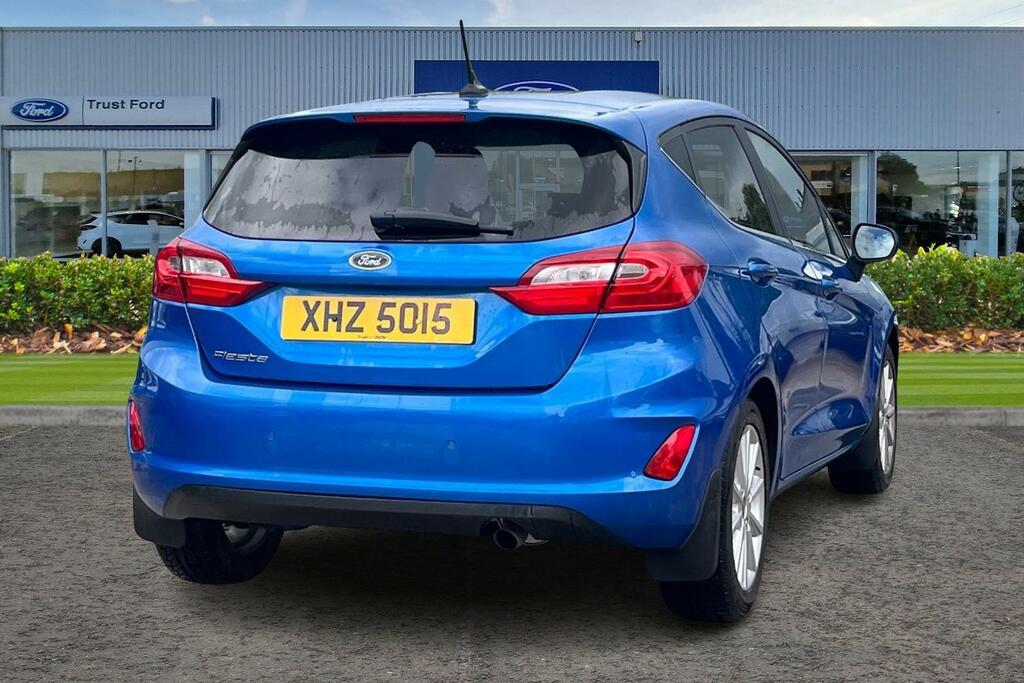 Ford Fiesta 1.0T Ecoboost Titanium Hatchback XHZ5015 Blue #4