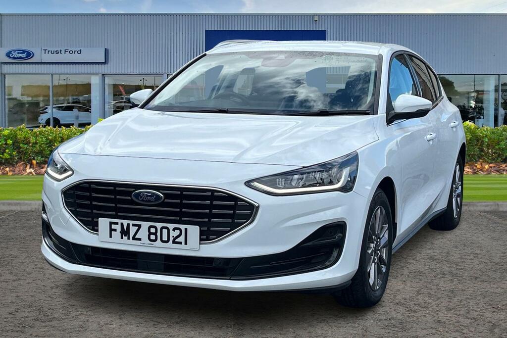 Ford Focus 1.0 Ecoboost Hybrid Mhev Titanium FMZ8021 White #5
