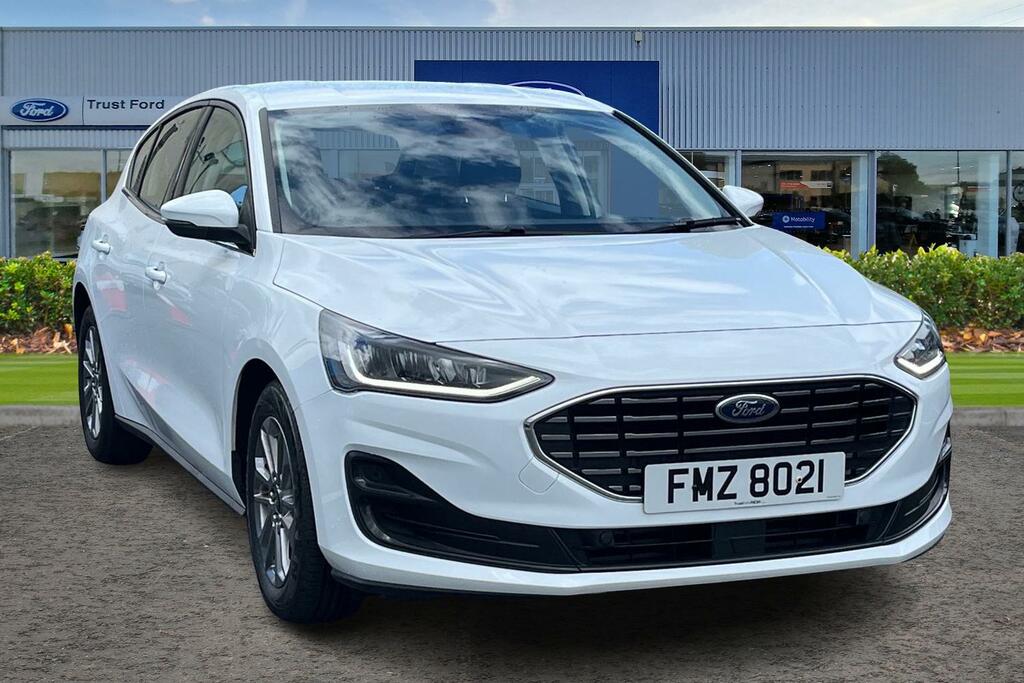 Ford Focus 1.0 Ecoboost Hybrid Mhev Titanium White