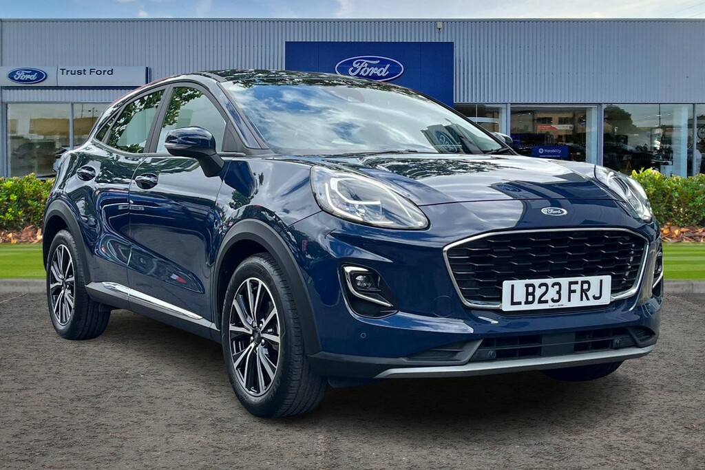 Ford Puma 1.0L Ecoboost 125Ps Hybrid Mhev Titanium Blue