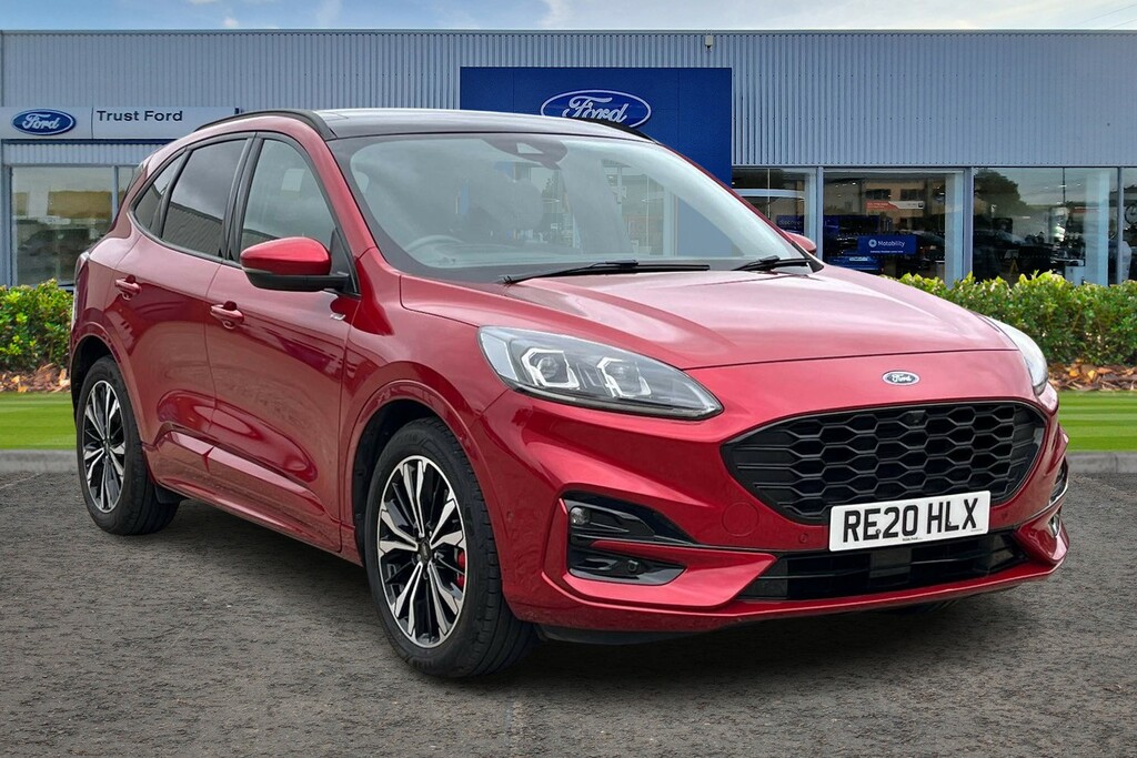 Ford Kuga 2.5 Ecoboost Duratec 14.4Kwh St-line X First Editi Red