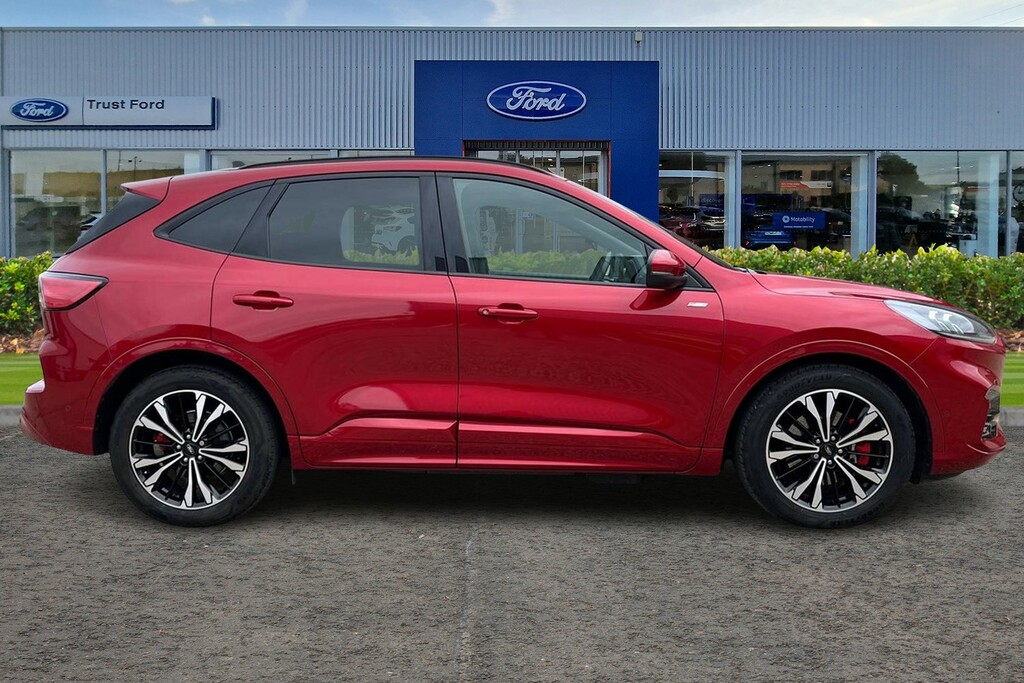 Ford Kuga 2.5 Ecoboost Duratec 14.4Kwh St-line X First Editi RE20HLX Red #3