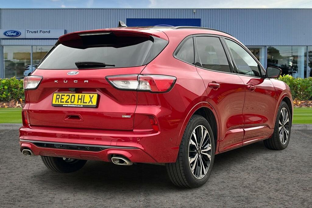 Ford Kuga 2.5 Ecoboost Duratec 14.4Kwh St-line X First Editi RE20HLX Red #4