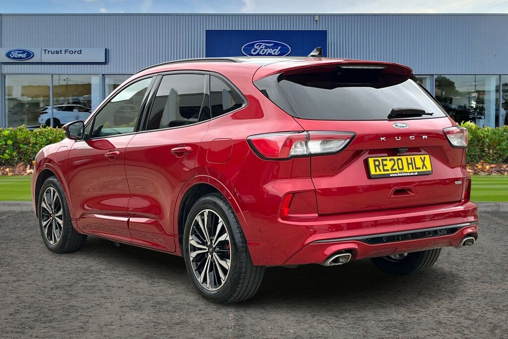 Ford Kuga 2.5 Ecoboost Duratec 14.4Kwh St-line X First Editi RE20HLX Red #2