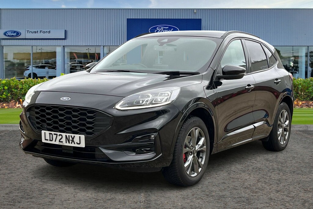 Ford Kuga 2.5 Ecoboost Duratec 14.4Kwh St-line Suv Petro LD72NXJ Black #5