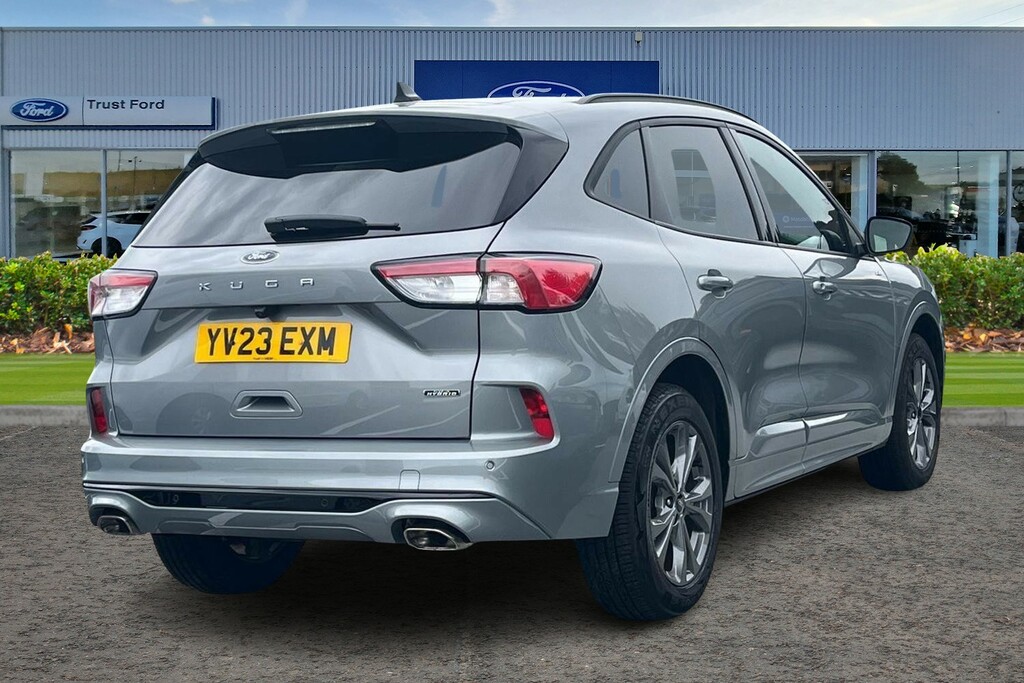 Ford Kuga 2.5 Duratec 14.4Kwh St-line Edition Suv YV23EXM Silver #4