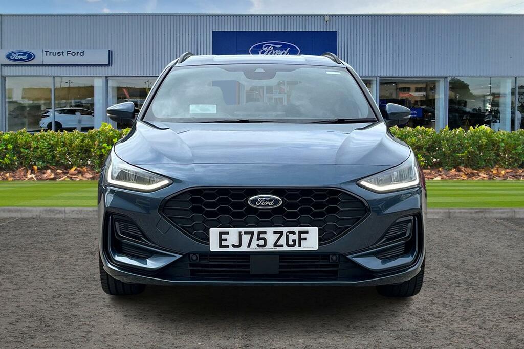 Ford Focus 1.0T Ecoboost Mhev St-line X Estate Hyb EJ75ZGF Blue #6