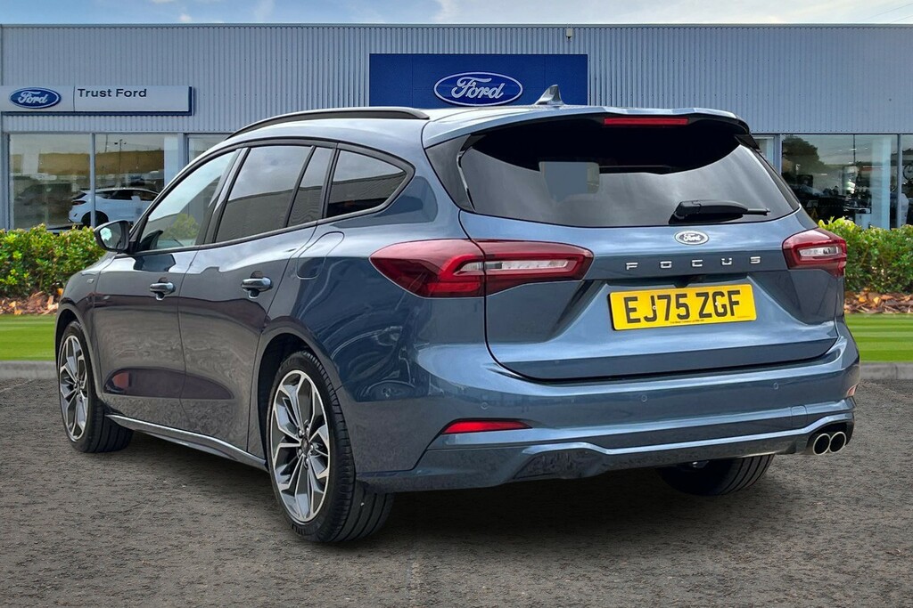 Ford Focus 1.0T Ecoboost Mhev St-line X Estate Hyb EJ75ZGF Blue #2