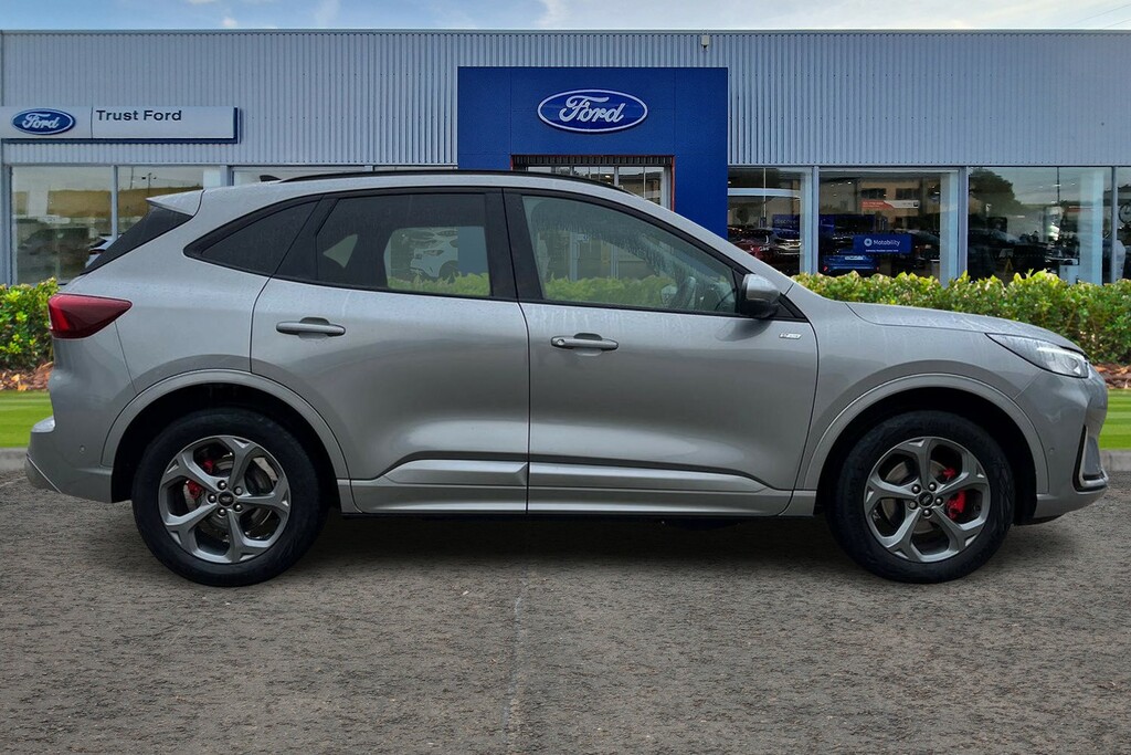 Ford Kuga 2.5 Duratec 14.4Kwh St-line Suv Plug-in WV25UTH Silver #3