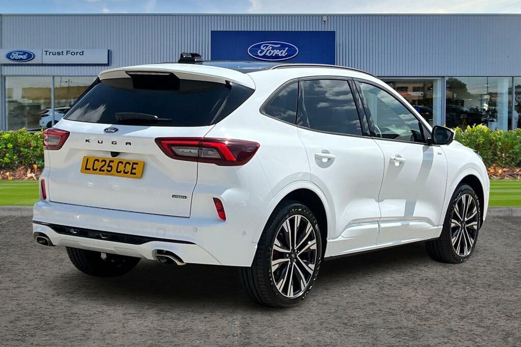 Ford Kuga 2.5 Duratec 14.4Kwh St-line X Suv Plug- LC25CCE White #4