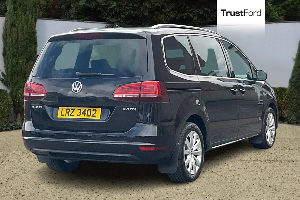 Volkswagen Sharan 2.0 Tdi Cr Bluemotion Tech 150 Sel Black #4