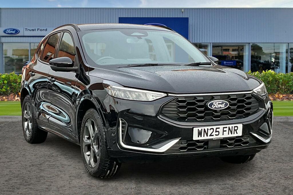 Ford Kuga 2.5 Phev St-line Cvtfront Rear Camera - Po Black