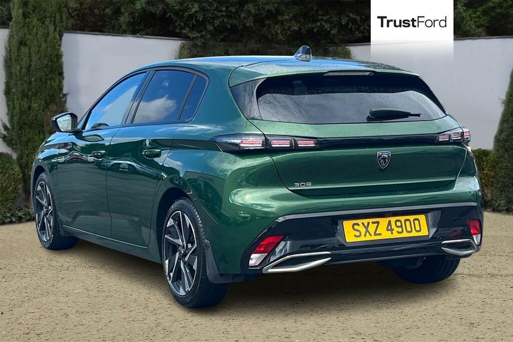 Peugeot 308 1.2 Puretech Allure Premium Hatchback - Revers SXZ4900 Green #2