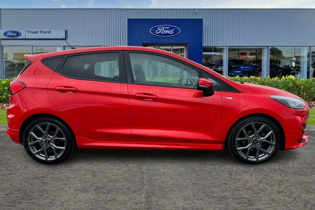 Ford Fiesta 1.0T Ecoboost Mhev St-line Edition Hatchback P YF72SYE Red #3