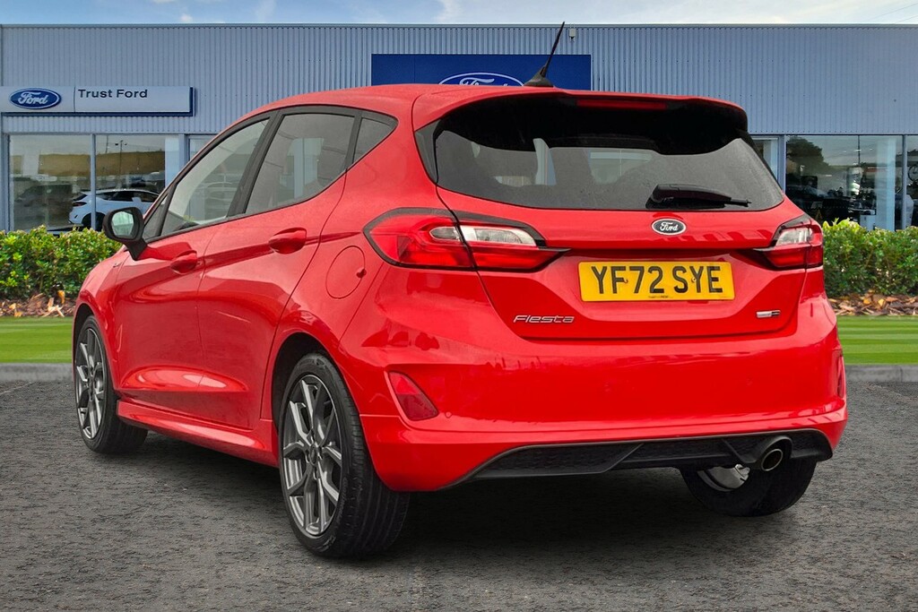 Ford Fiesta 1.0T Ecoboost Mhev St-line Edition Hatchback P YF72SYE Red #2