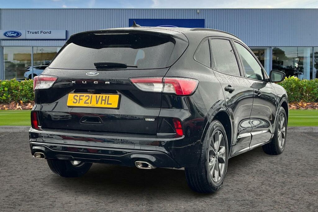 Ford Kuga 2.5 Ecoboost Duratec 14.4Kwh St-line First Edition SF21VHL Black #4