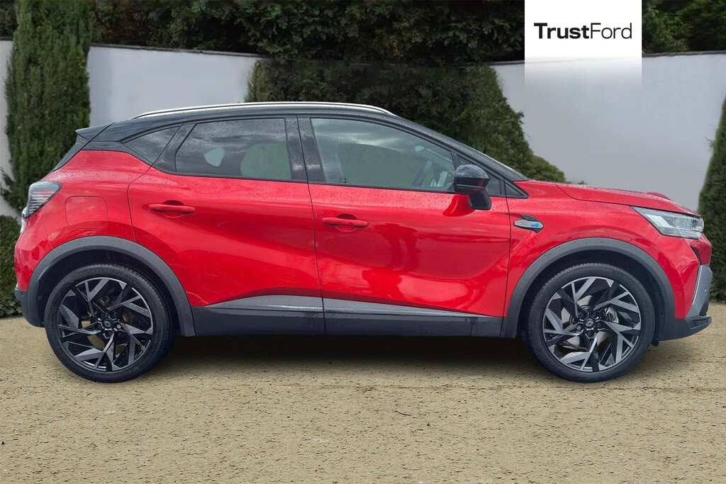 Renault Captur 1.6 E-tech Esprit Alpine Suv Hybrid Aut Red #3