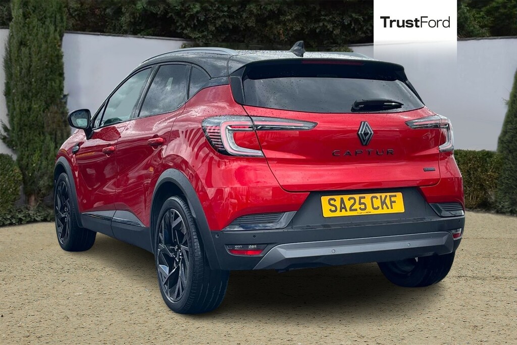 Renault Captur 1.6 E-tech Esprit Alpine Suv Hybrid Aut Red #2