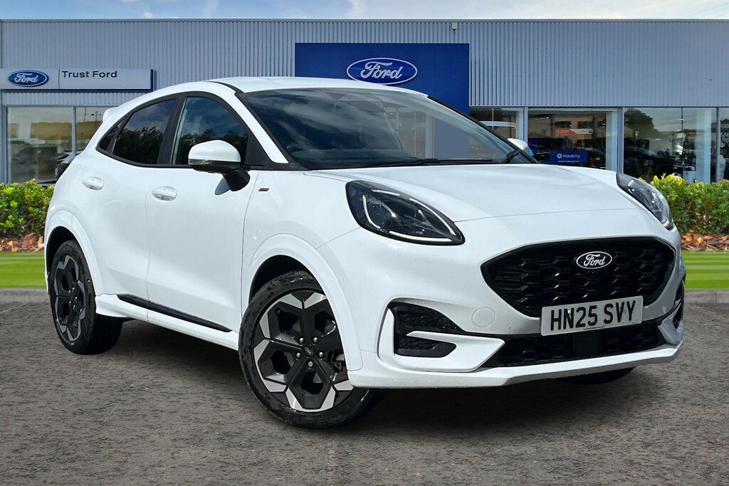 Ford Puma 1.0 Ecoboost Hybrid Mhev St-line X Digital Das White